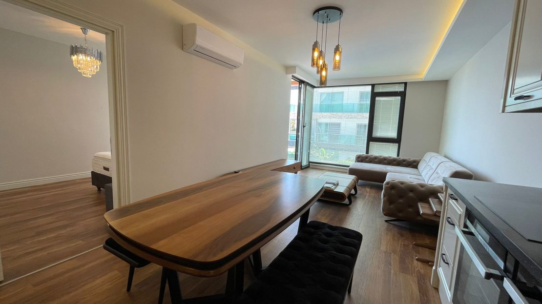 1 Bedroom full furnished apartment for sale in Kestel Alanya