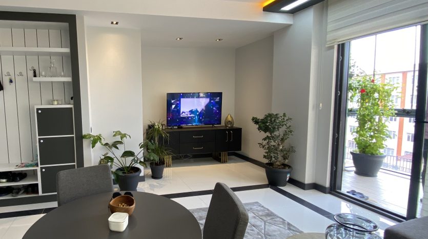 1 Bedroom fully furnished apartment in full facilities complex Alanya-Oba