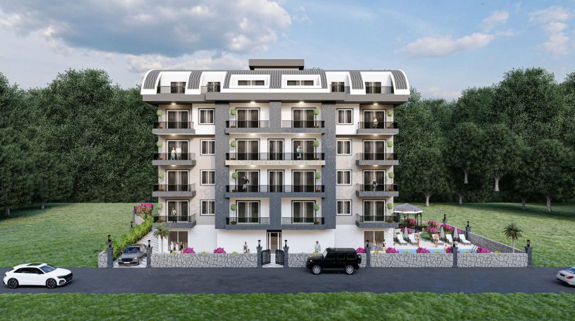 2+1Houses For Sale In-Oba/Alanya