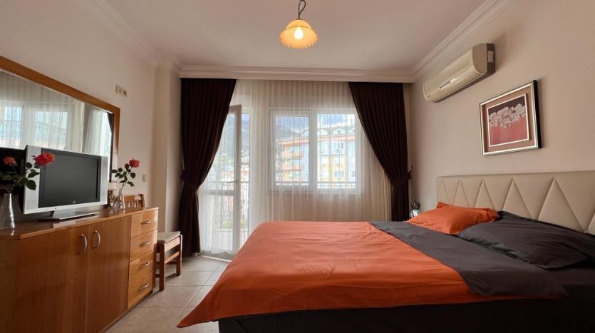 2 Bedrooms full furnished apartment in Alanya Center