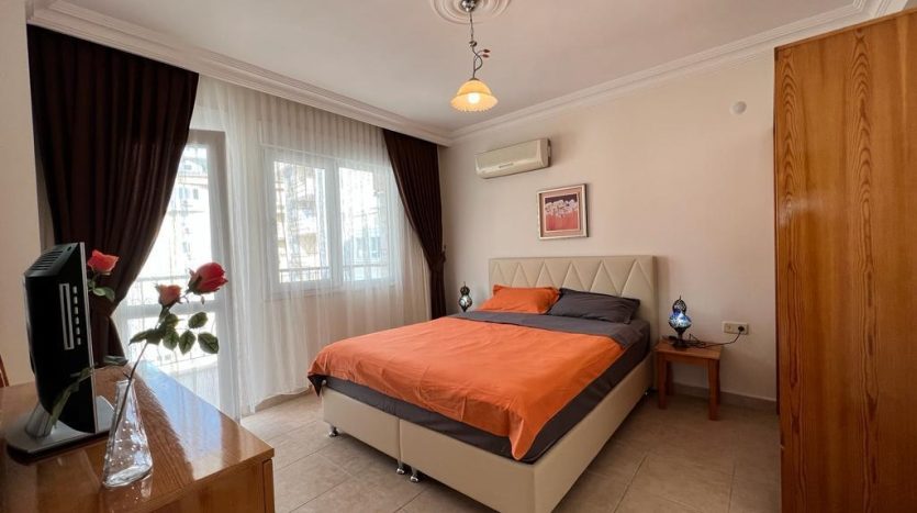2 Bedrooms full furnished apartment in Alanya Center