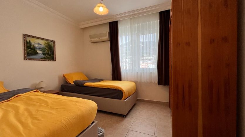 2 Bedrooms full furnished apartment in Alanya Center