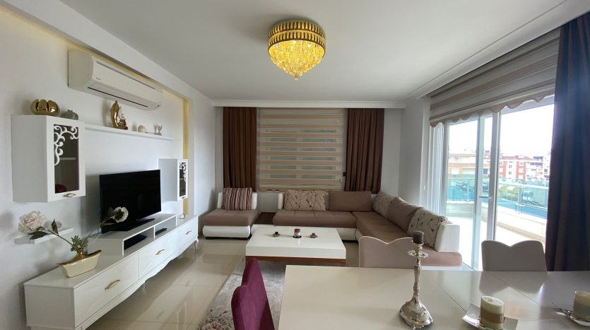 2 bedrooms apartment 100 m to the sea Alanya-Mahmutlar
