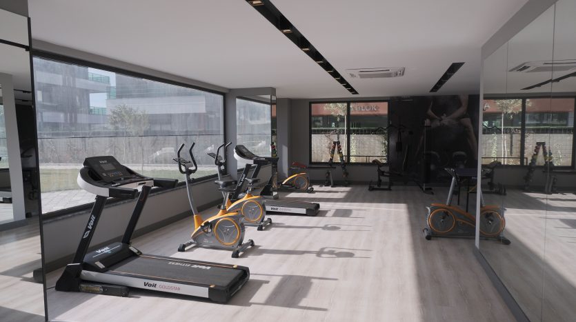 2+1 Apartment for sale in full facilities complex Alanya-Oba