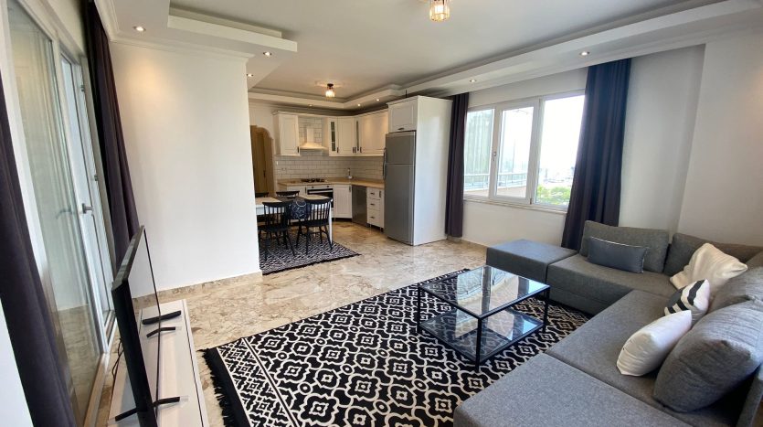2+1 sea view Apartment in Alanya Mahmutlar
