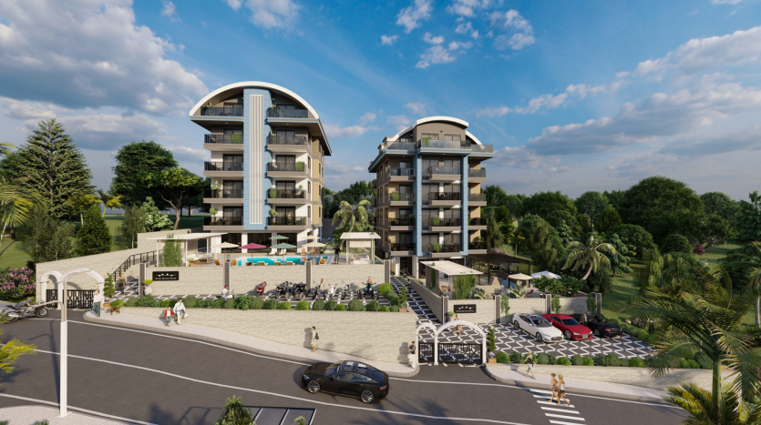 2+1Duplexes For Sale in-Alanya/Oba
