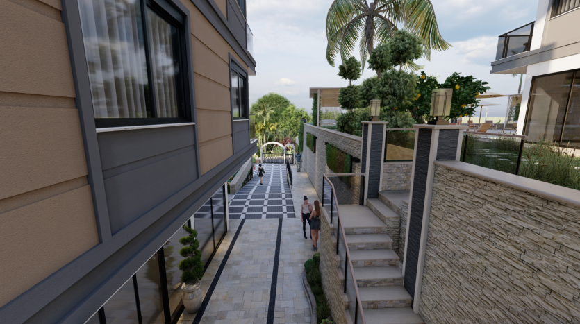 1+1Flats For Sale in-Alanya/Oba