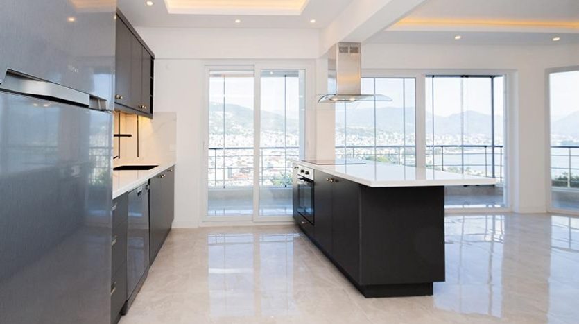 Amazing Seaview 3 bedrooms apartments Alanya-Castle