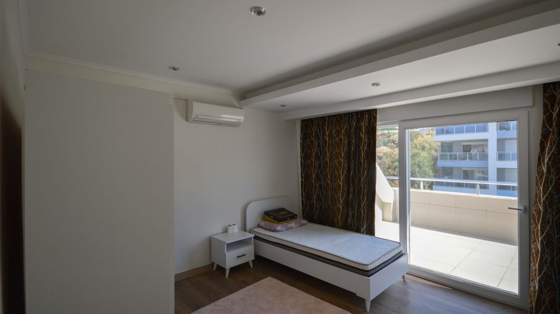 Full furnished 3 bedrooms apartment for sale Alanya-Kestel