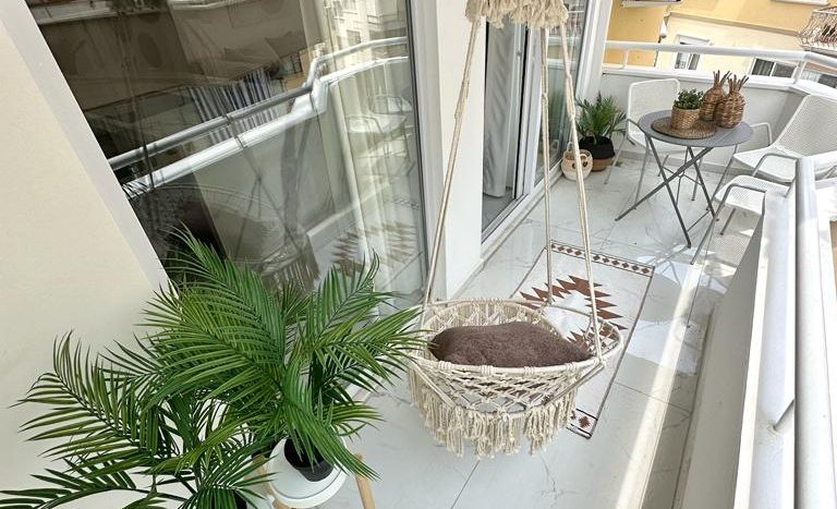 Modern design 2 bedrooms apartment in Center of Alanya