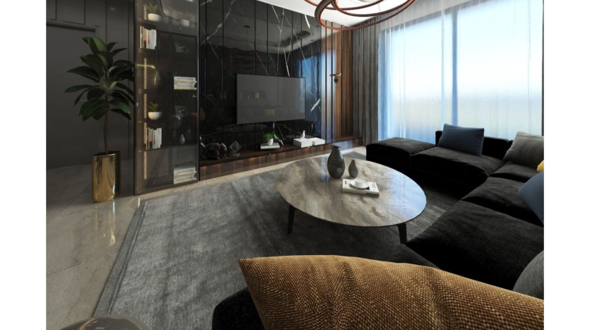 For Sale 1+1Flats Oba/Alanya
