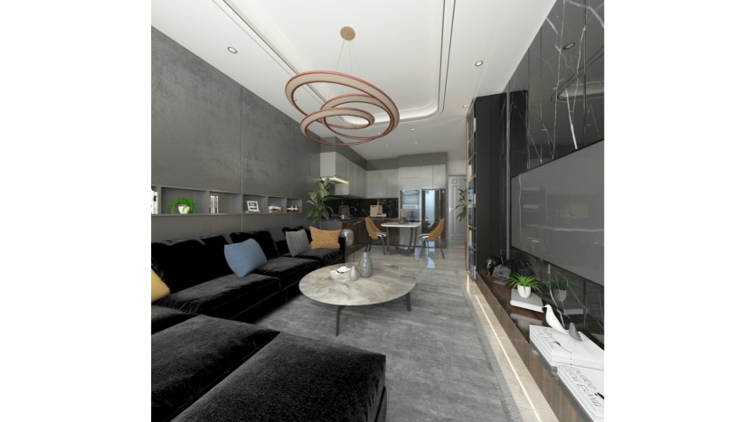 For Sale 1+1Flats Oba/Alanya