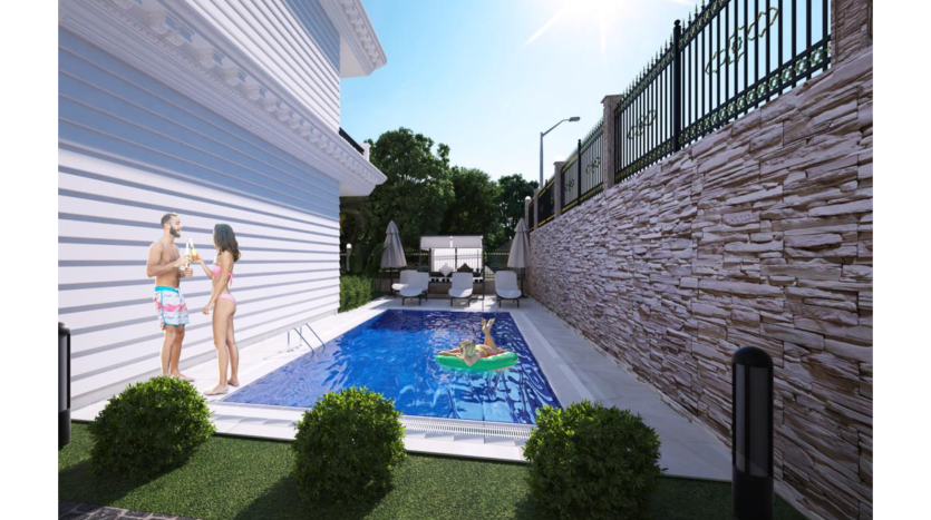 For Sale 1+1Flats Oba/Alanya