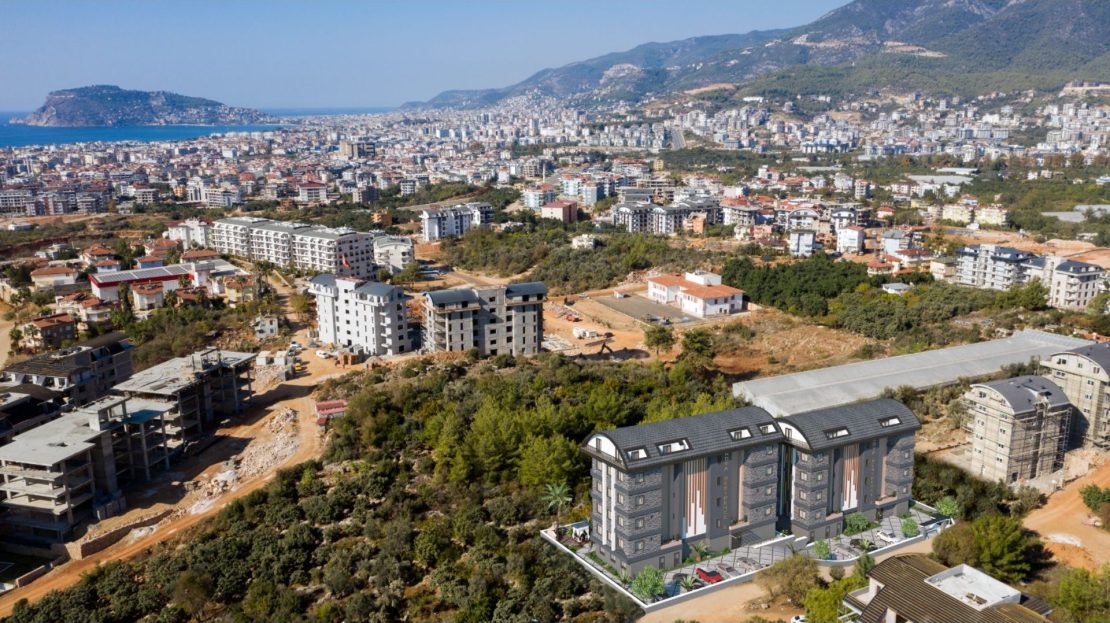 1+1/Flats For Sale Alanya/Oba