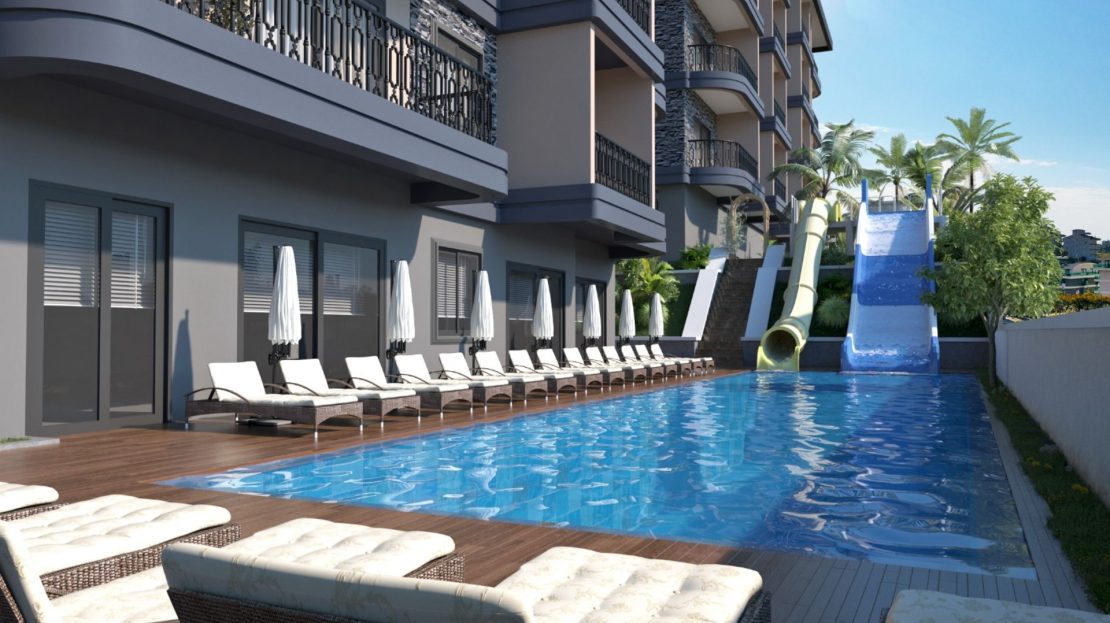 1+1/Flats For Sale Alanya/Oba