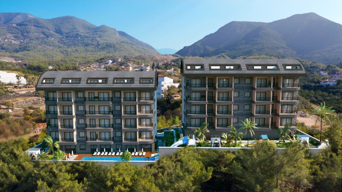 1+1/Flats For Sale Alanya/Oba