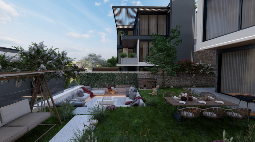 4+1 Villas For-Sale In-Bektas