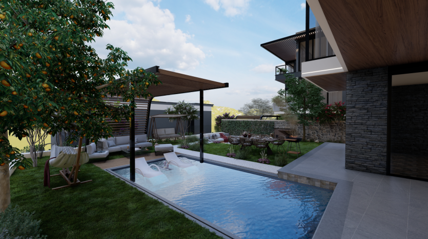 4+1 Villas For-Sale In-Bektas
