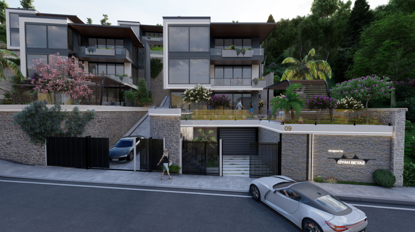 4+1 Villas For-Sale In-Bektas