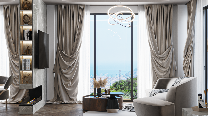 Premium class 3+1 villa | Alanya-Tepe