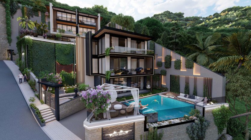 Premium class 3+1 villa | Alanya-Tepe