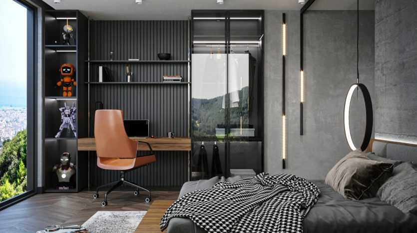 3+1 Private Villa For Sale Tepe/Alanya