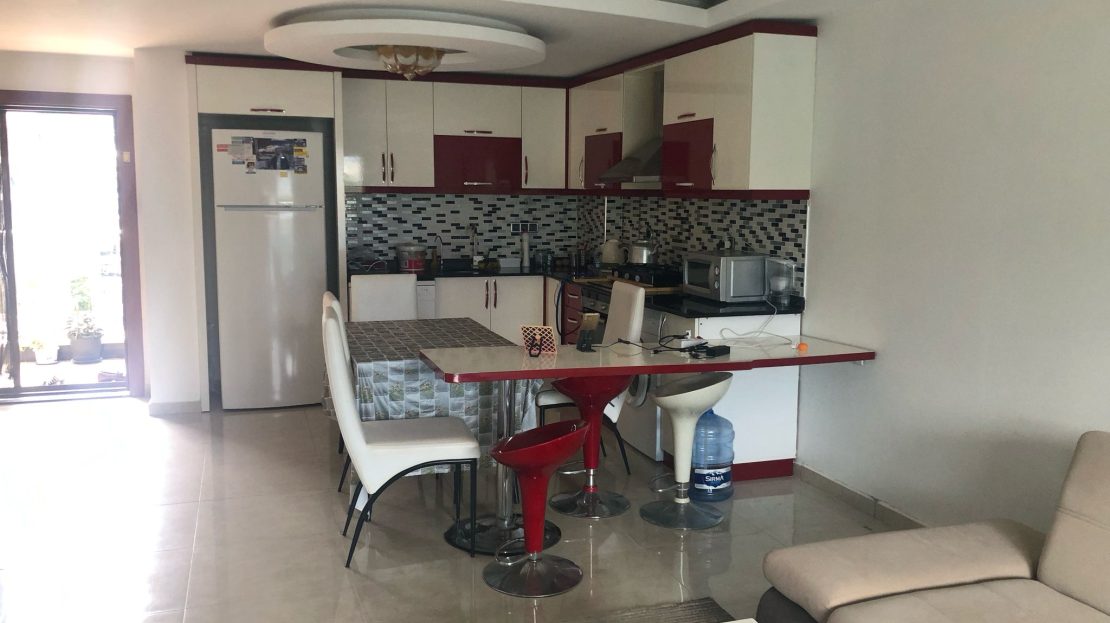 A unique 1 bedrooms full furnished  only 150 m distance from the beach